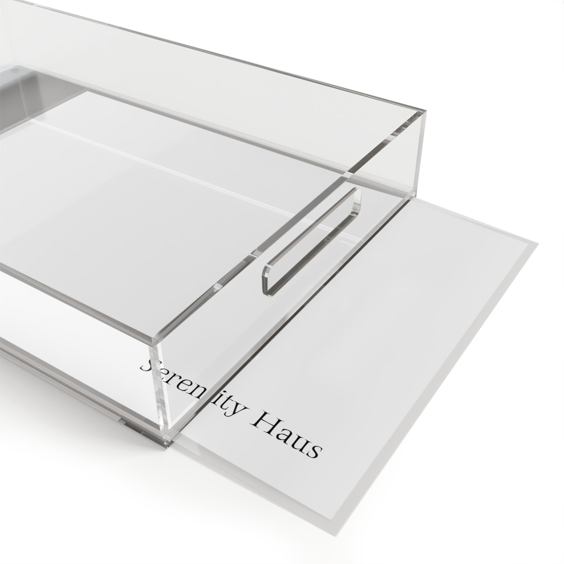 Elegant Acrylic Serving Tray