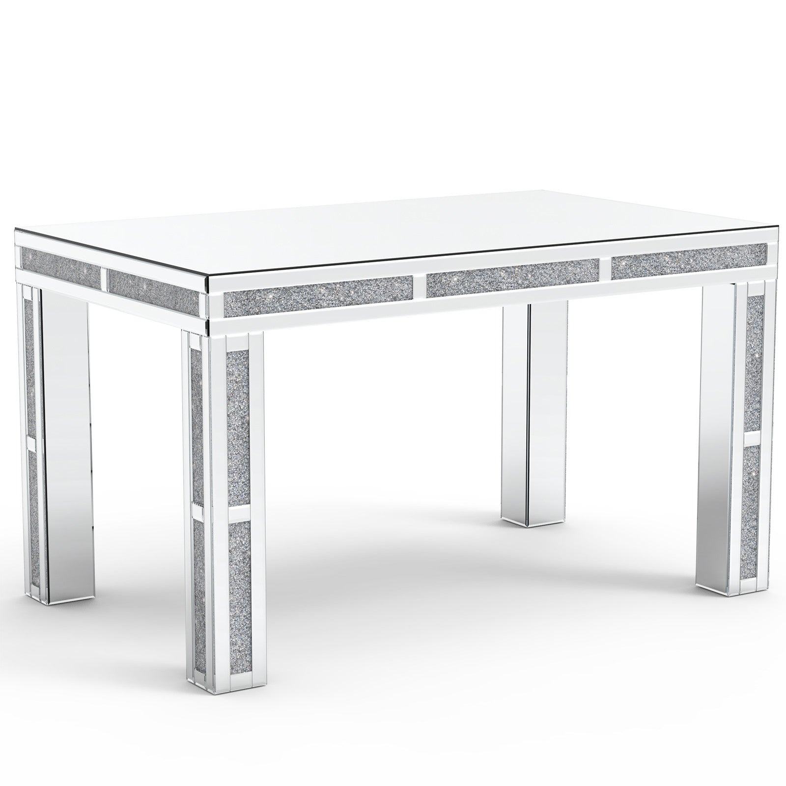Silver Wood Dining Table 31"