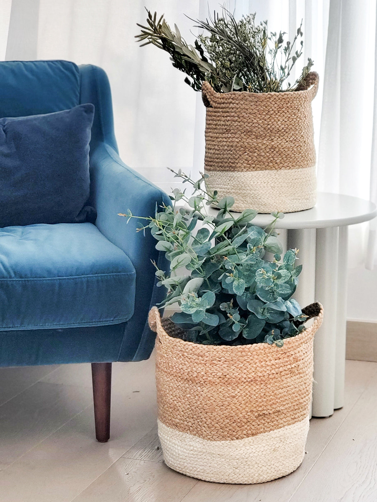 Kata Color-block Basket