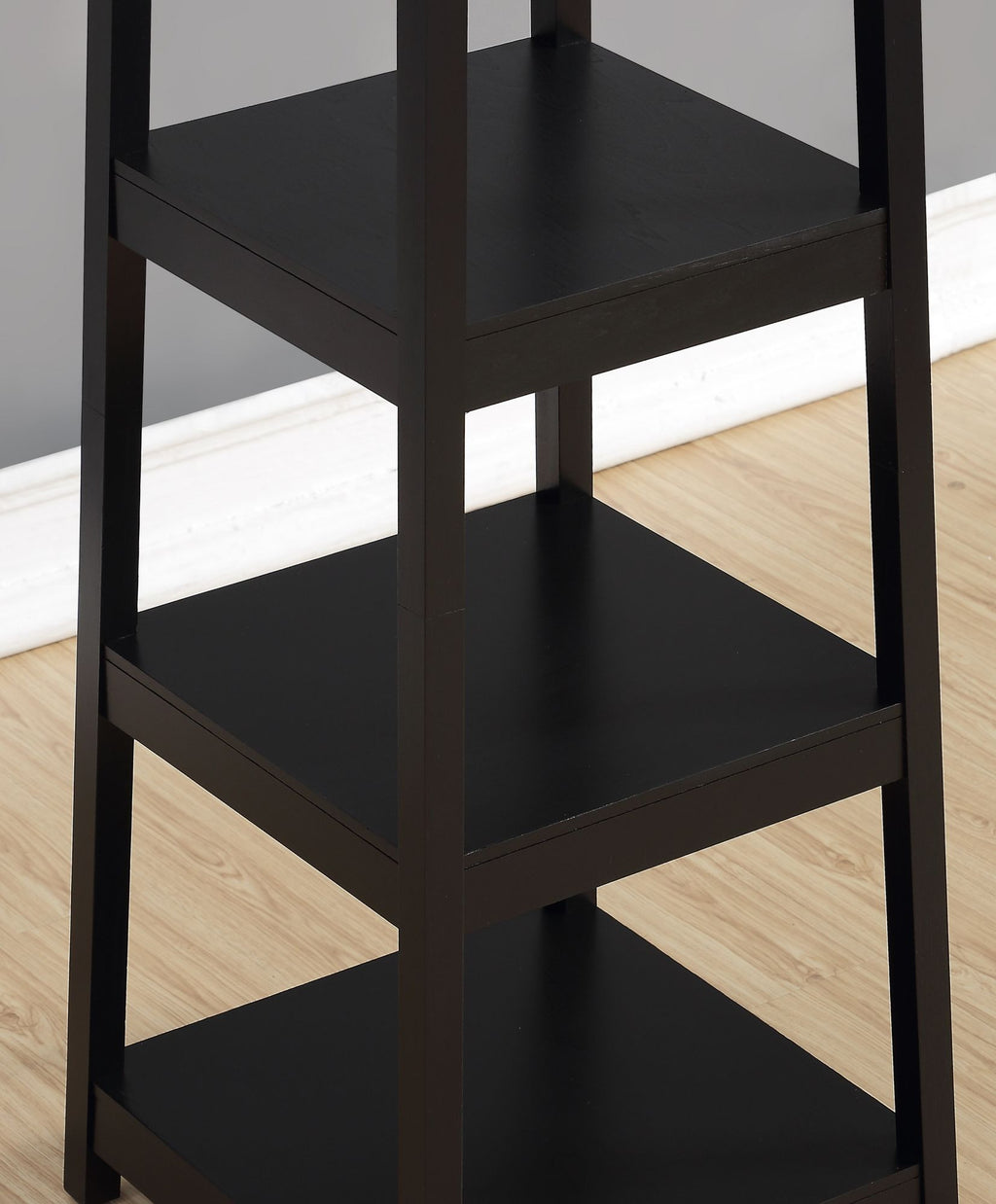 Coat Rack W/ 3-Tier Storage Shelves